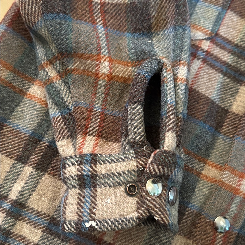 Vtg Pendleton Wool Cruiser Jacket Shacket-Plaid F… - image 8